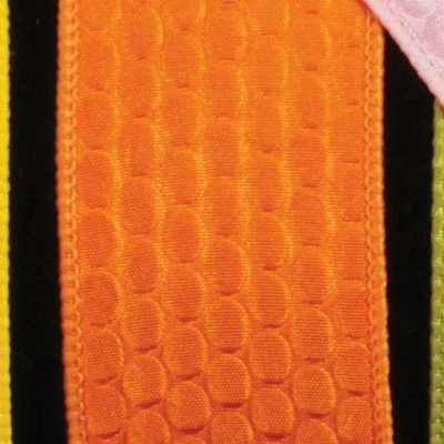 The Ribbon People Orange Scales Wired Craft Ribbon 1.5" x 40 Yards