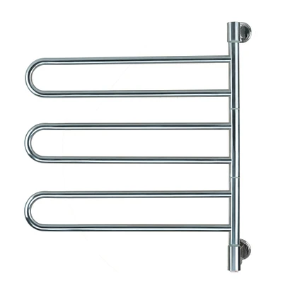 Amba Products 29" Stainless Steel Jill Model B003 Polished 6 Bars Plug In Towel Warmer
