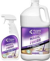 Hygea Natural Magic Finish - Natural Enzyme-Based Floor Cleaner Ready to use 24oz Spray + Refill