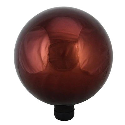 Northlight 10" Berry Red Shiny Outdoor Patio Garden Gazing Ball