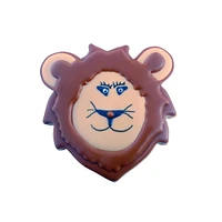 Lion Face Cookie Cutter 4 in B1569, CookieCutter.com, Tin Plated Steel, Handmade in the USA