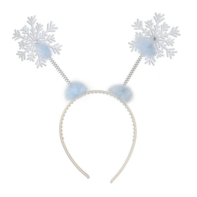 Party Central Club Pack of 12 Snowflake Christmas Bopper Headband Costume Accessories - One Size