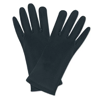 Beistle Club Pack of 24 Jet Black Glove New Year's Party Costume Accessories