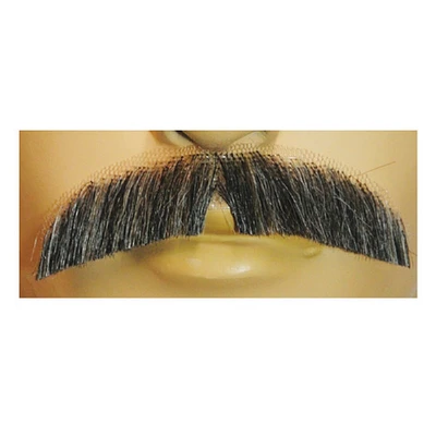 The Costume Center Light Chestnut Brown and Gray Downturn Men Adult Halloween Mustache Costume Accessory - One Size