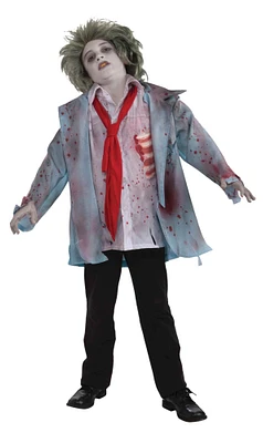 The Costume Center Sky Blue and Red Zombie Boy Halloween Costume - Small