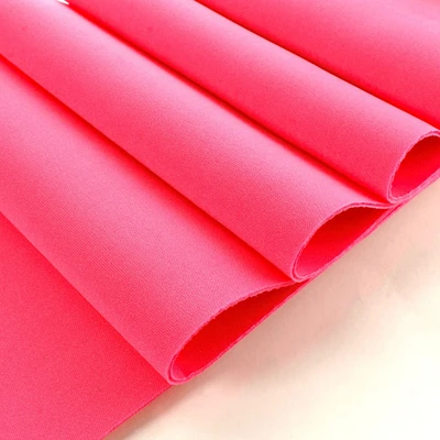Solid Scuba Fabric Neon Pink 6" Strip