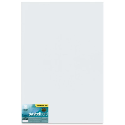 Ampersand Pastelbord Panel - 24" x 36", 1/8" Profile, White
