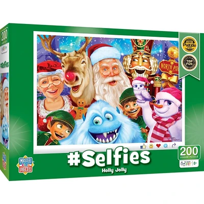 MasterPieces Selfies - Holly Jolly 200 Piece Puzzle