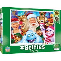 MasterPieces Selfies - Holly Jolly 200 Piece Puzzle