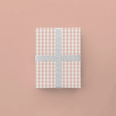 Vintage Gingham Gift Wrap