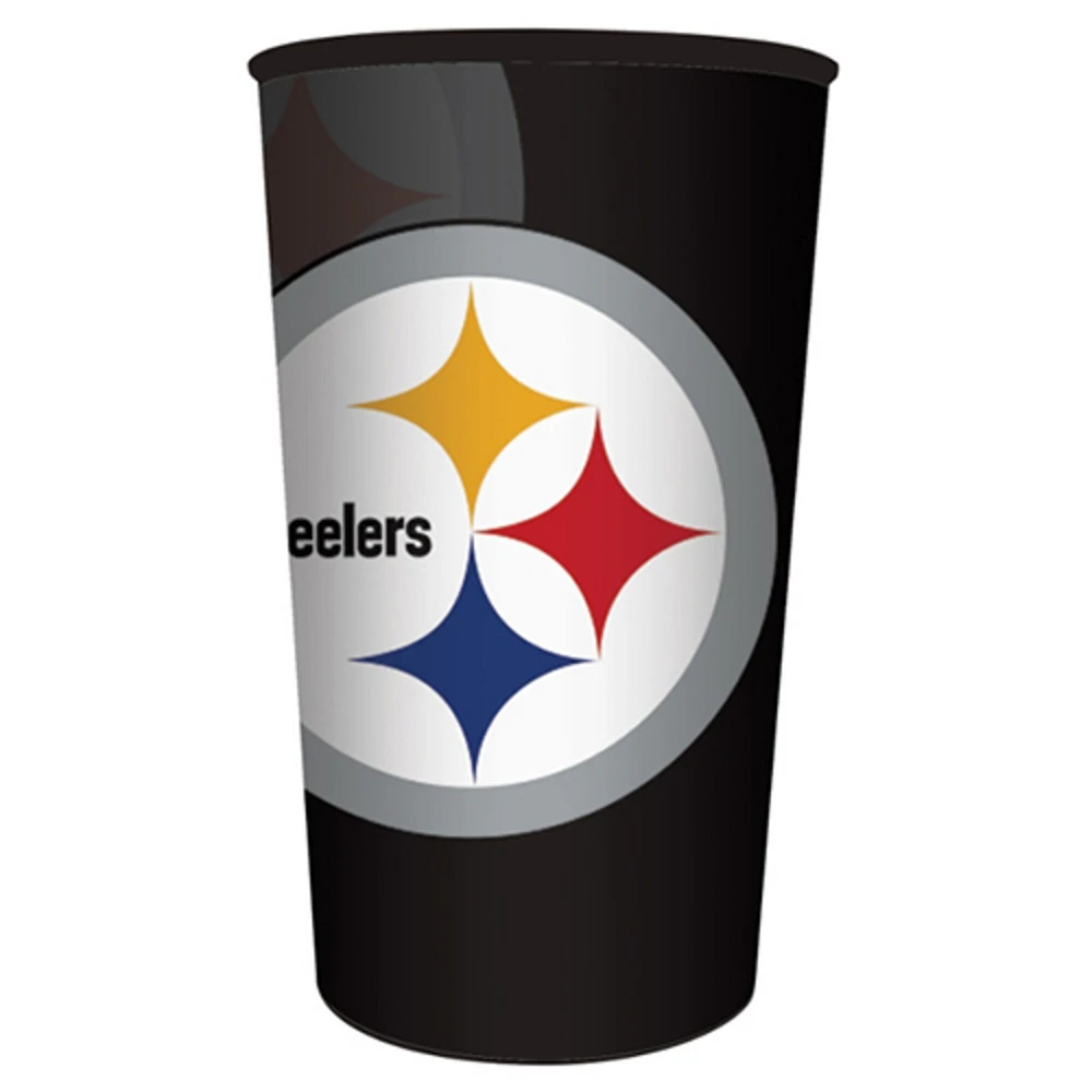 Pittsburgh Steelers Black Plastic Souvenir Cups