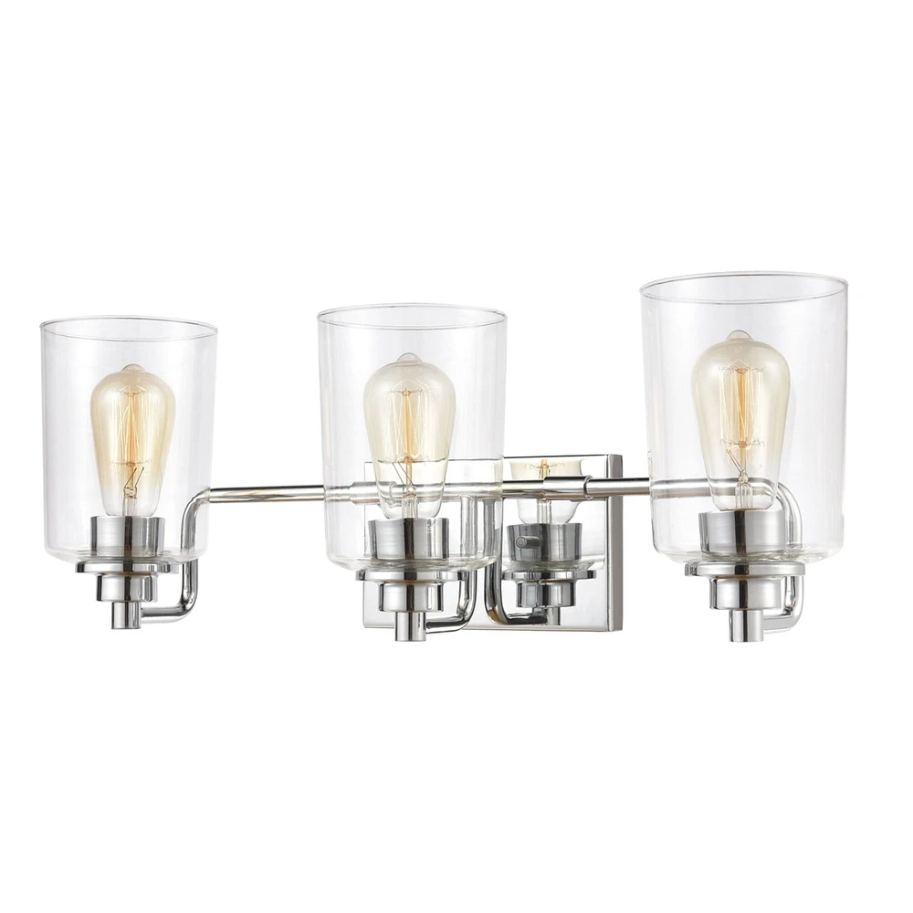 Elk Showroom Robins 23 Wide 3-Light Vanity Light - Polished Chrome