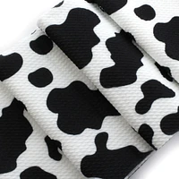 Black Cow Bullet Fabric