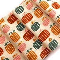 Fall Pumpkin Whimsy Bullet Fabric