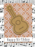 Musician's Greeting Cards, assorted instruments, Happy Birthday, Thank You, Congratulations