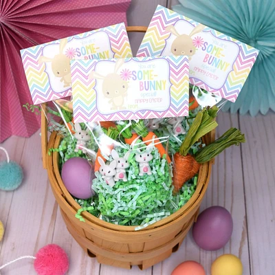 Some-Bunny Special Easter Bunny Treat Bag Toppers