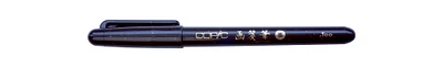 Copic Gasenfude Nylon Brush Pen, Black Hair
