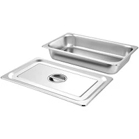 4 PCS 4 Inches Deep Steam Table Pans