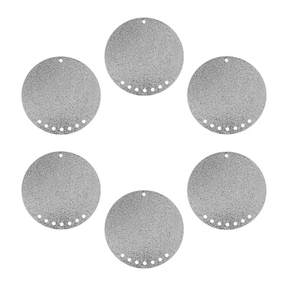 John Bead 35mm Circle with 8 Holes Beadwork Pendants