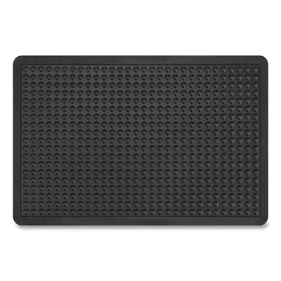 Apache Mills Bubble Flex Anti-Fatigue Mat, Rectangular, 24 x 36, Black