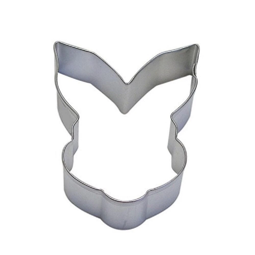 3.5” Bunny Rabbit Head Easter Metal Cookie Cutter