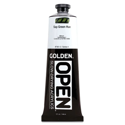 Golden Open Acrylics - Sap Green Hue, 5 oz Tube