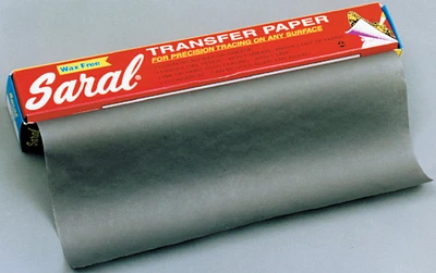 Saral Transfer Paper, Graphite Black, 12" x 12 ft. Roll