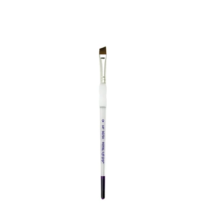 Royal Brush Soft-Grip Synthetic Sable Brush, Angulars, 3/8"