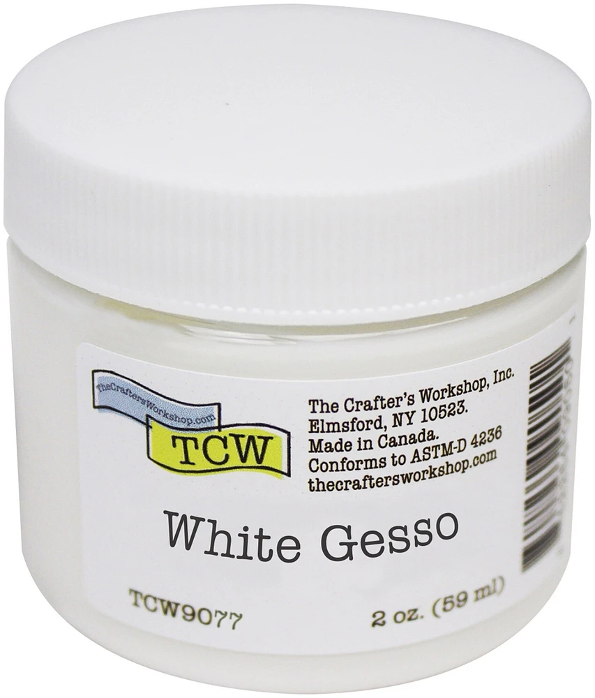 Crafter's Workshop Gesso 2Oz-White