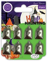 Craft Consortium Happy Haunting Metal Charms - Graves