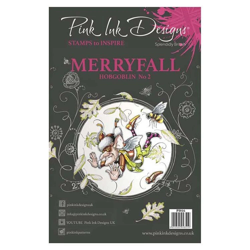 Pink Ink Designs  A5 Clear Stamp Merryfall Hobgoblin 2