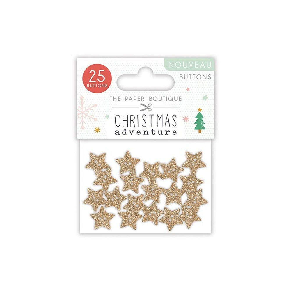 The Paper Boutique  Christmas Adventure Buttons