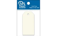 Craft Tags 1.25x2.5 25pc Cream