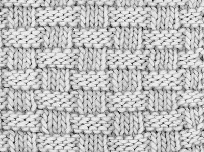 Basketweave Stitch Scarves