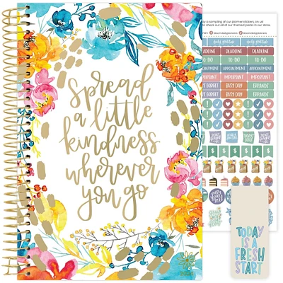 bloom daily planners 2024 Soft Cover Planner, 5.5" x 8.25", Spread Kindness