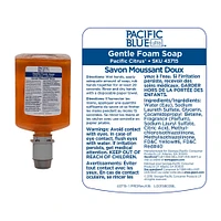 Pacific Blue Ultra Gentle Foam Hand Soap Refills for Manual Dispensers, Pacific Citrus, 1,200 mL/Bottle, 4 Bottles/Case