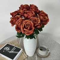 12 Pcs Artificial Roses for Wedding & Any Occasions