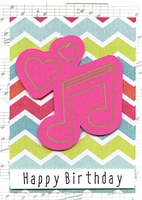 Musician's Greeting Cards, assorted instruments, Happy Birthday, Thank You, Congratulations