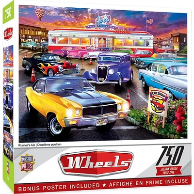 MasterPieces Wheels - Runners Up 750 Piece Puzzle