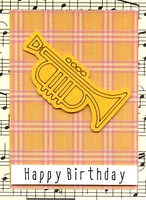 Musician's Greeting Cards, assorted instruments, Happy Birthday, Thank You, Congratulations