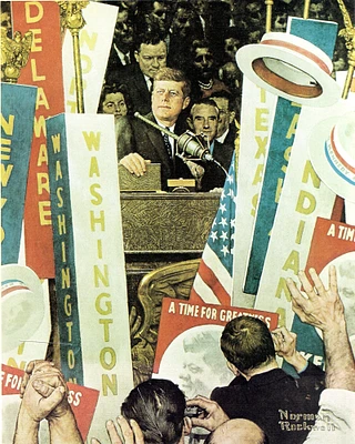 A Time For Greatness 1964 - Norman Rockwell