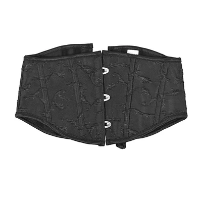 Women Vintage Underbust Corset Belt for Women Floral Bustier Top Outfit Renaissance Y2K Corset Belts