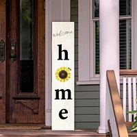 Reversible Porch Board: Welcome Home/Happy Easter