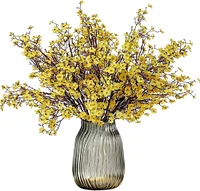 6 Bundles Baby's Breath: UV Resistant Faux Silk Bouquets