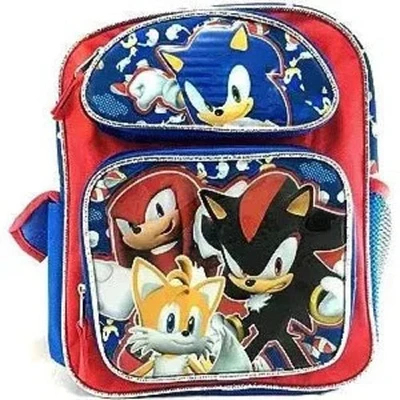 Accessory Innovations Backpack Sonic Team Tail, Shadow, Knuckles 12"
