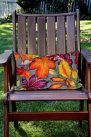 Autumn Welcome Decorative Fall Indoor/Outdoor Pillow Cover (set of 2)