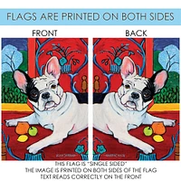 Muttisse-French Bulldog Decorative Dog Flag