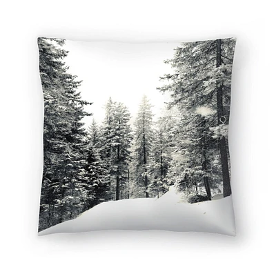 Snowy by Tanya Shumkina Throw Pillow Americanflat Decorative Pillow