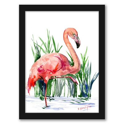 Flamingo 4 by Suren Nersisyan Frame  - Americanflat