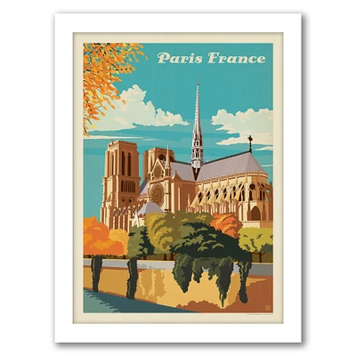 France Paris Notre Dame by Anderson Design Group Frame  - Americanflat